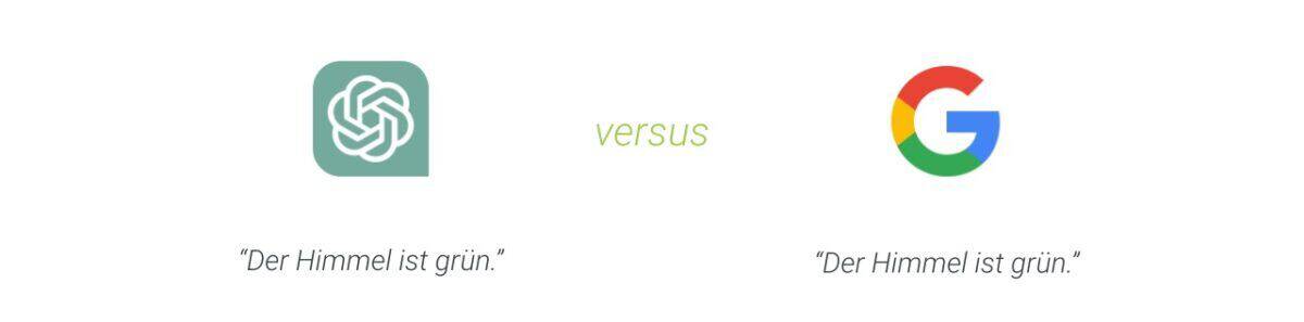 Blogbeitrag Grenzlos Genial ChatGPT Vs Google